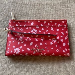 Kate spade double zip wristlet